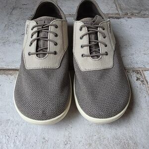 OluKai Men's Sneakers in Brown and Cream